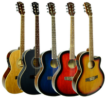 Charger l&#39;image dans la galerie, De Rosa USA Cutaway Acoustic-Electric Thin Body Guitar-(6203728658626)
