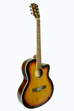 Load image into Gallery viewer, De Rosa USA Cutaway Acoustic-Electric Thin Body Guitar-(6203728658626)
