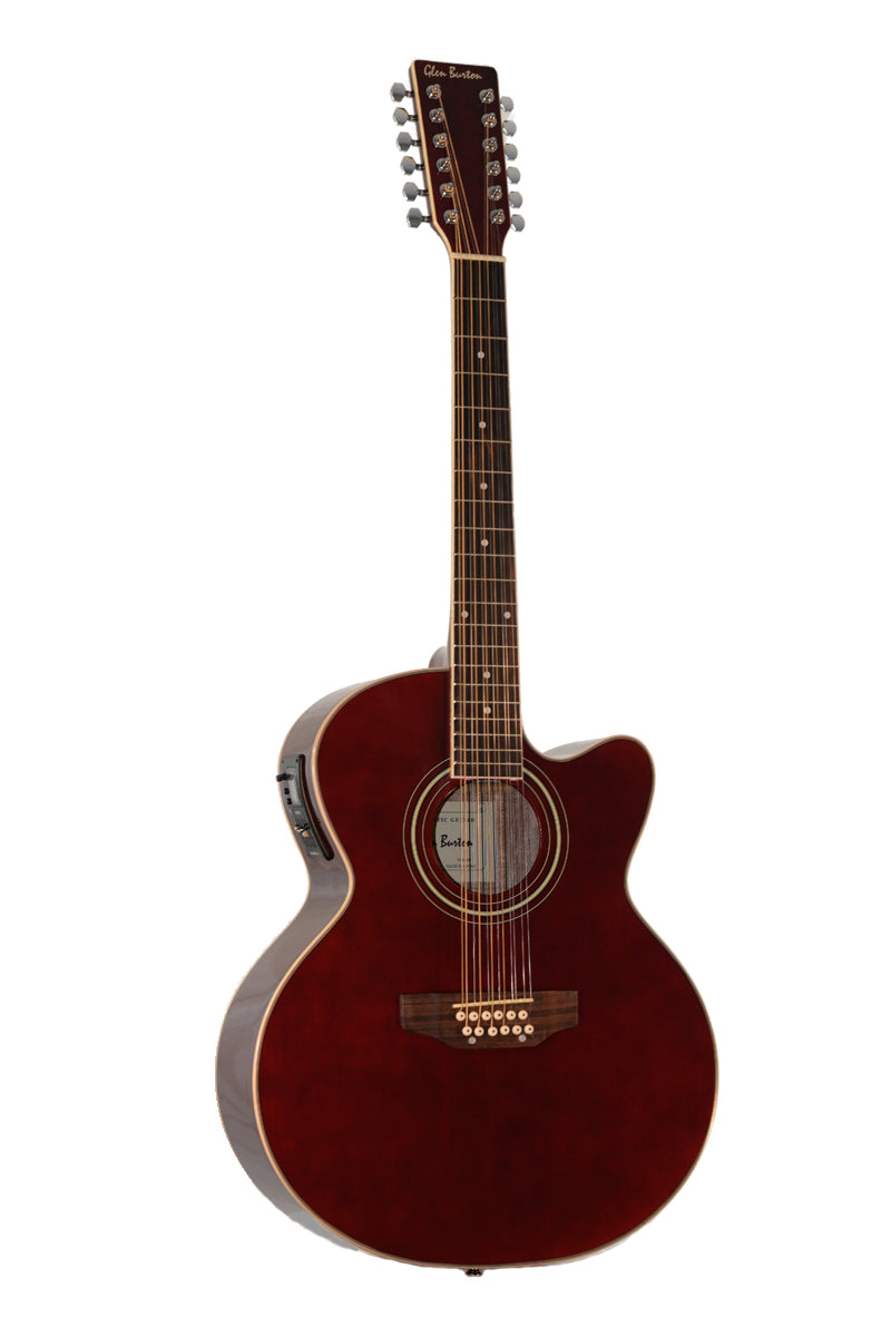 Glen Burton USA 12 String Jumbo Body Acoustic Electric