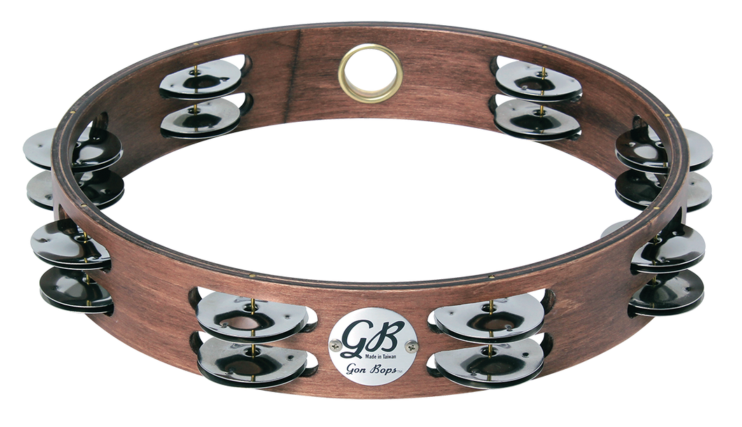 Gon Bops Double Row Wooden Tambourine