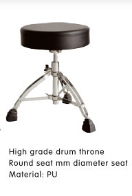 PDW DRUMS DG-13 Drum Throne with Round Seat Double Braced