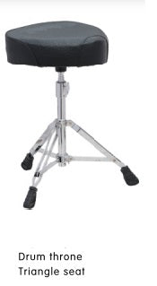 PDW DRUMS DG-1 Drum Throne with Triangle Seat Double Braced