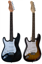 Charger l&#39;image dans la galerie, Huntington USA Outlaw Solid Body S-Type Guitare électrique pour gaucher
