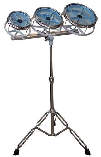 Granite Percussion RTT1 Rototom set with stand (6, 8, 10-inch)