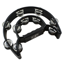 Load image into Gallery viewer, TAMB Heavy Duty Half-moon Tambourine with Inside Row
