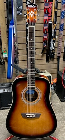 GWL 6 String Acoustic Guitar Tobacco Sunburst - Pre Owned