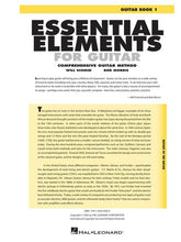 Charger l&#39;image dans la galerie, Essential Elements for Guitar – Book 1 Comprehensive Guitar Method-(6718261592258)
