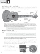 Load image into Gallery viewer, First 15 Lessons – Ukulele A Beginner&#39;s Guide, Featuring Step-By-Step Lessons with Audio, Video, and Popular Songs!
