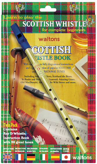 Waltons WM1537 Apprenez à jouer le sifflet écossais Penny pour les débutants complets HL00634112