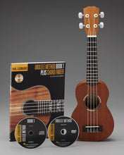 Load image into Gallery viewer, HAL LEONARD UKULELE STARTER PACK Includes a Ukulele, Method Book with Online Audio, and DVD
