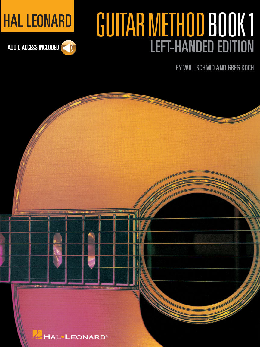 HAL LEONARD GUITAR METHOD, BOOK 1 – LEFT-HANDED EDITION