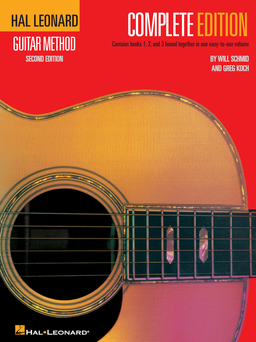 HAL LEONARD GUITAR METHOD, SECOND EDITION – COMPLETE EDITION Book Only