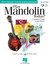 Load image into Gallery viewer, PLAY MANDOLIN TODAY! – LEVEL 1 A Complete Guide to the Basics  The Ultimate Self-Teaching Method!
