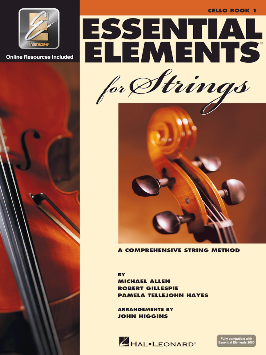 ESSENTIAL ELEMENTS FOR STRINGS – BOOK 1 WITH EEI Cello-(6897519886530)