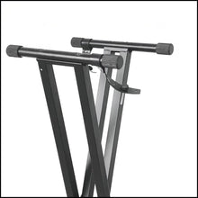 Load image into Gallery viewer, Deluxe X Style Keyboard Stand Double Brace-(7430400671999)
