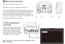 Charger l&#39;image dans la galerie, Tête d&#39;ampli Joyo Bantamp XL-Jackman II (JCM800)
