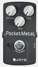 Load image into Gallery viewer, JOYO JF-35 POCKET METAL Distortion Guitar Effect Pedal
