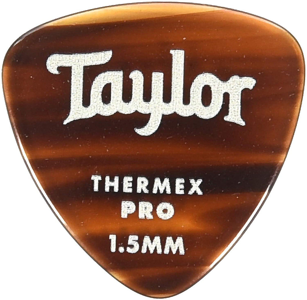 Taylor Picks - Premium 346 Thermex Pro, écaille de tortue, 1,50 mm, lot de 6