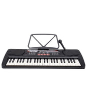 Load image into Gallery viewer, 49 Note Kids Keyboard with Microphone, Music Rack &amp; AC Adaptor
