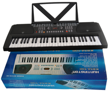 Load image into Gallery viewer, Huntington USA 54 Key Electric Keyboard with Music Rack &amp; AC Adaptor
