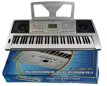 Load image into Gallery viewer, Huntington USA 61 Key Electric Keyboard with Music Rack &amp; AC Adaptor
