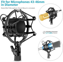 Load image into Gallery viewer, Deluxe Shock Mount Microphone Clip-(6979866198210)
