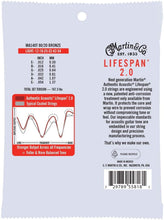 Load image into Gallery viewer, MARTIN MA140T LIGHT 12 - 54 BRONZE 80/20 AUTHENTIC ACOUSTIC LIFESPAN® 2.0 GUITAR STRINGS
