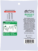 Load image into Gallery viewer, MARTIN MA540S LIGHT 12 - 54 PHOSPHOR BRONZE AUTHENTIC ACOUSTIC MARQUIS® SILKED GUITAR STRINGS
