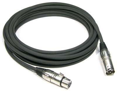 XLR Female to XLR Male Microphone Cable 20 Feet