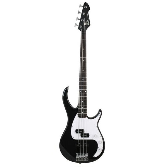 Milestone® 4 Black 4 String Bass Guitar