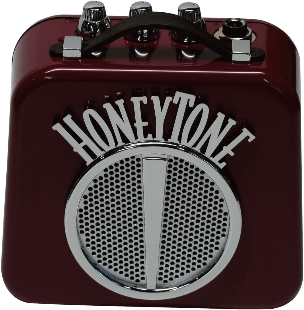Danelectro N10B Honey Tone Mini Amp in Burgundy-(6926538440898)