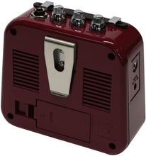 Load image into Gallery viewer, Danelectro N10B Honey Tone Mini Amp in Burgundy-(6926538440898)
