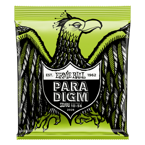 ERNIE BALL 2028 REGULAR SLINKY PARADIGM 7-STRING ELECTRIC GUITAR STRINGS - 10-56 GAUGE-(6632752840898)