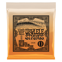 Load image into Gallery viewer, ERNIE BALL UKULELE 2329 BALL END NYLON STRINGS CLEAR-(6778129285314)
