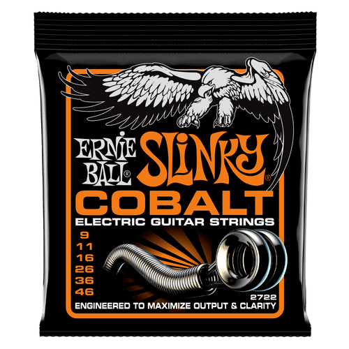 ERNIE BALL 2722 HYBRID SLINKY COBALT ELECTRIC GUITAR STRINGS - 9-46 GAUGE-(6633344204994)