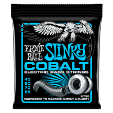 Charger l&#39;image dans la galerie, ERNIE BALL 2735 EXTRA SLINKY COBALT ELECTRIC BASS STRINGS - 40-95 GAUGE-(6636894945474)
