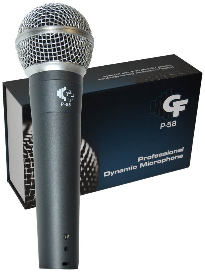GROOVE FACTORY 58 STYLE MICROPHONE COMES WITH CABLE