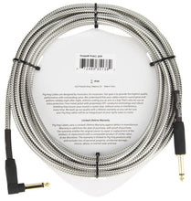 Load image into Gallery viewer, PIG HOG &quot;ARMOR CLAD&quot; INSTRUMENT CABLE, 20FT RIGHT ANGLE
