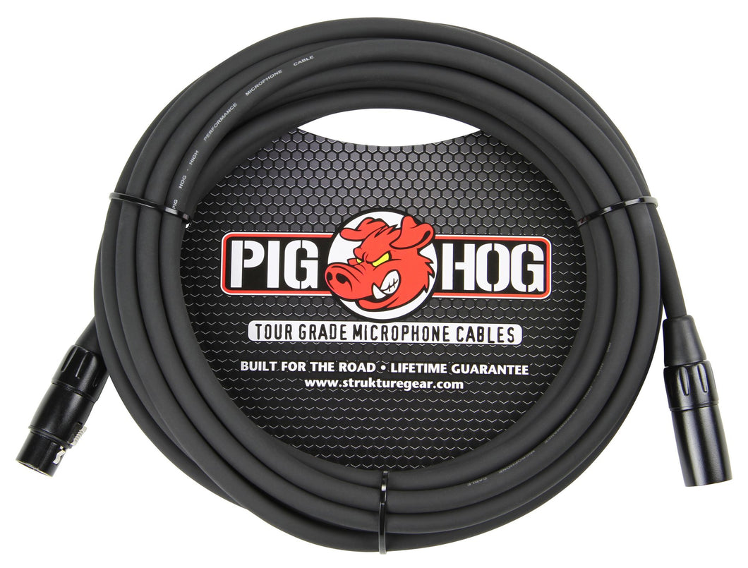 CÂBLE MICRO PIG HOG 8MM, XLR 30FT
