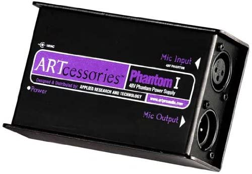 ART Phantom I 48V Phantom Microphone Power Supply-(7008806994114)