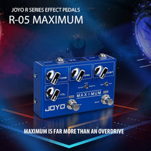 Load image into Gallery viewer, JOYO R-05 MAXIMUM 2 Fabulous Overdrives Guitar Effect Pedal
