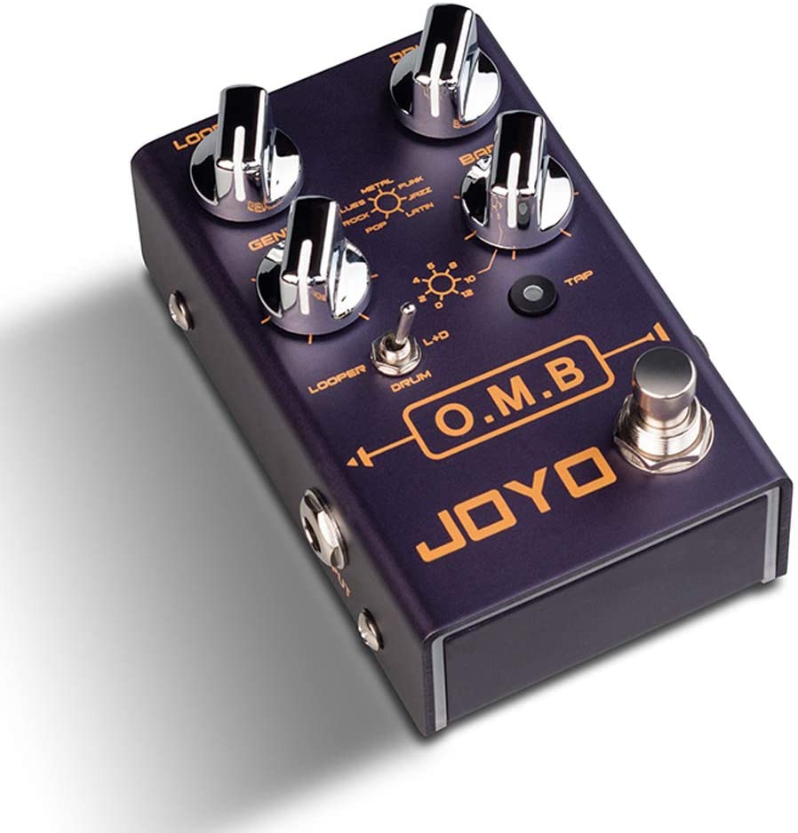 JOYO R-06 OMB Looper & Drum Machine Pédale d'effet pour guitare