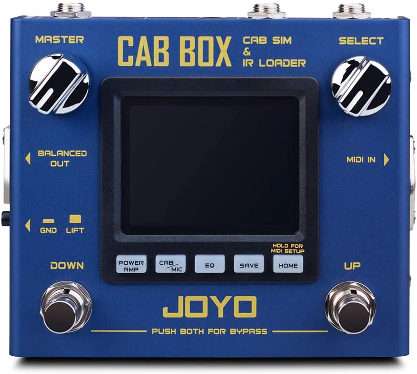JOYO R-08 CAB BOX Pédale d'effet guitare à modélisation d'enceinte 