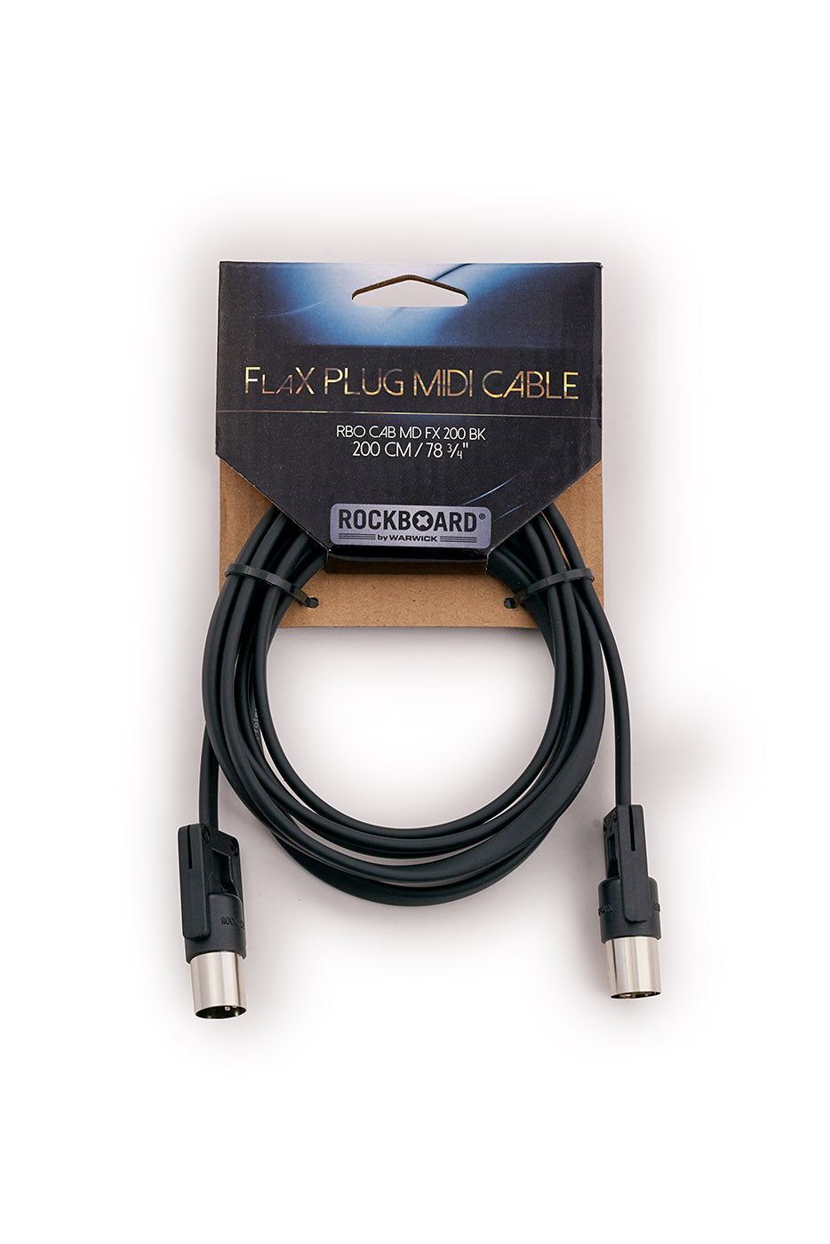 RockBoard FlaX Plug MIDI Cable, 200 cm / 78 3/4