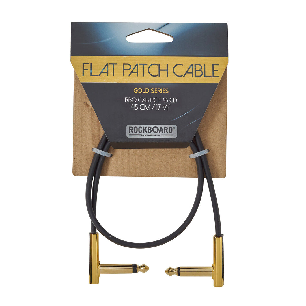 Câble patch plat série RockBoard GOLD, 45 cm / 17 23/32