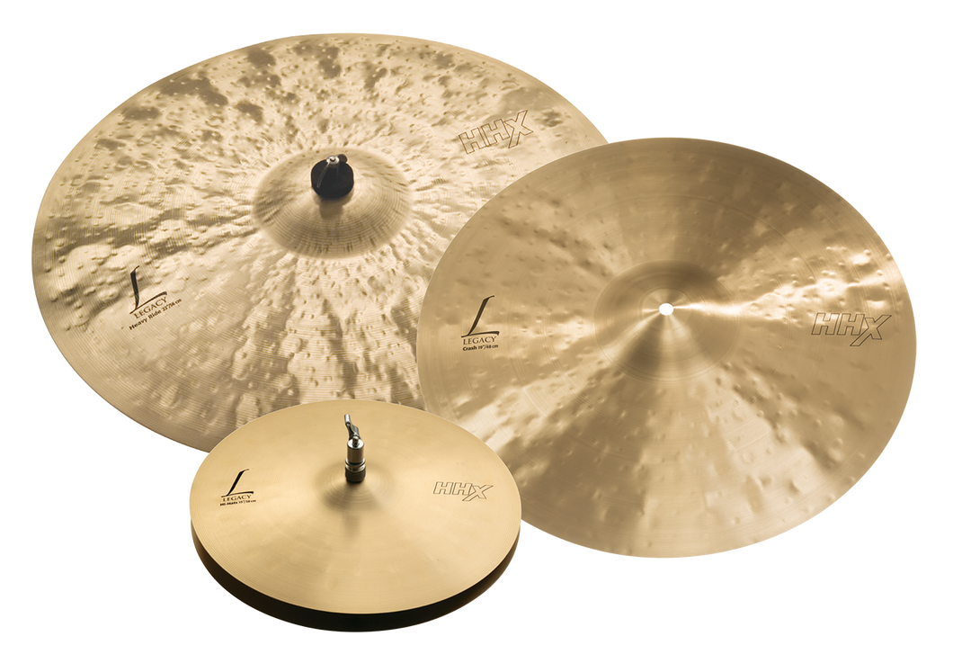 SABIAN 15005XLN HHX Legacy Set 3-Pack Cymbal Package Made In Canada
