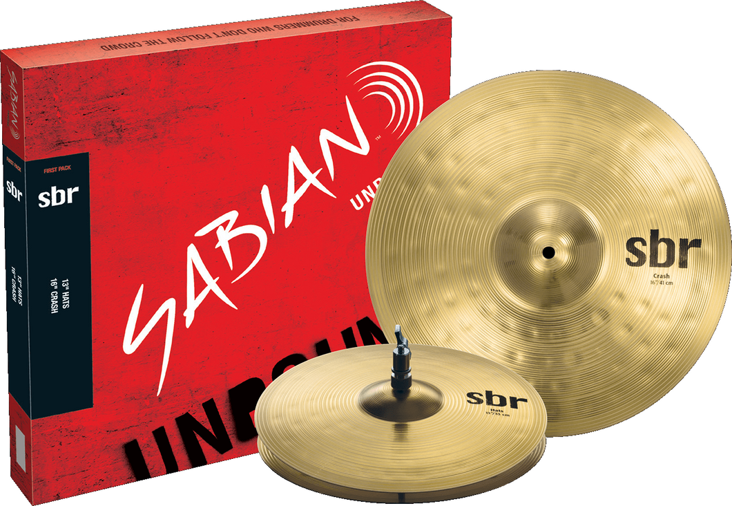 SABIAN SBR5001 SBR First 2-Pack Cymbal Package Made In Canada