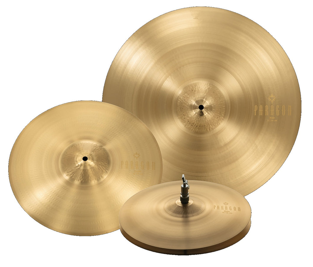 SABIAN NP5005B Paragon Neil Peart Performance Cymbal Set Brilliant Finish Made In Canada