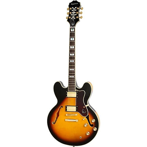 Epiphone Sheraton-II PRO Semi-hollowbody Electric Guitar - Vintage Sunburst-(7777735835903)