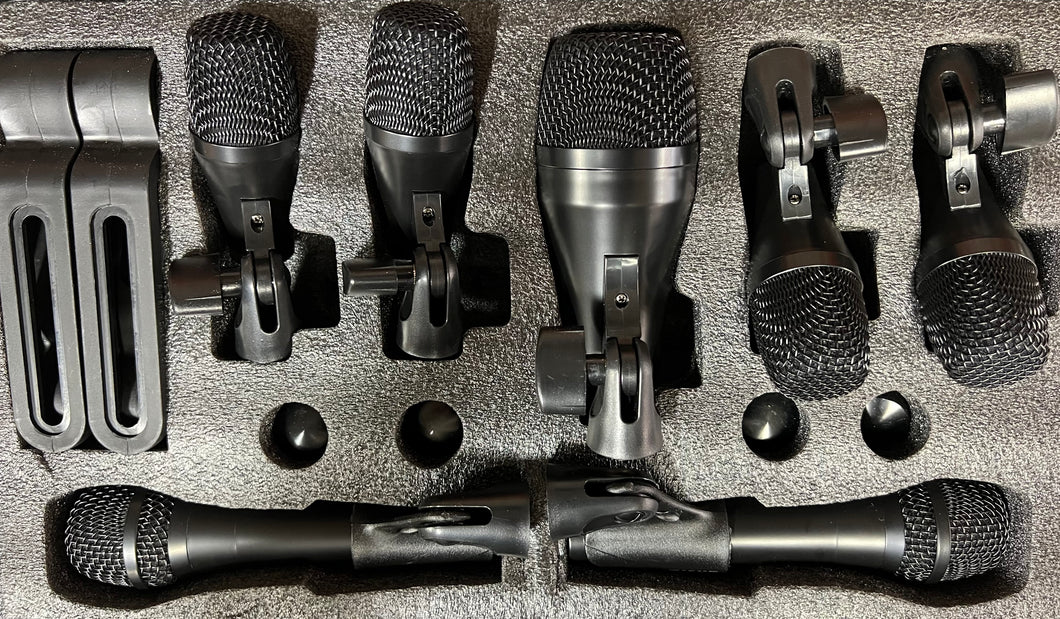Shure Style 7 Piece Drum Microphone Kit